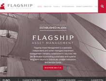 Tablet Screenshot of flagshipsa.com